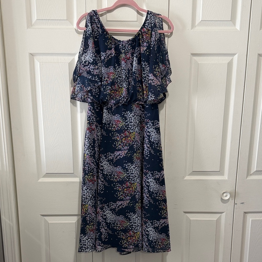 Modcloth Navy Blue Dress, Medium